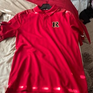 Red adidas polo medium